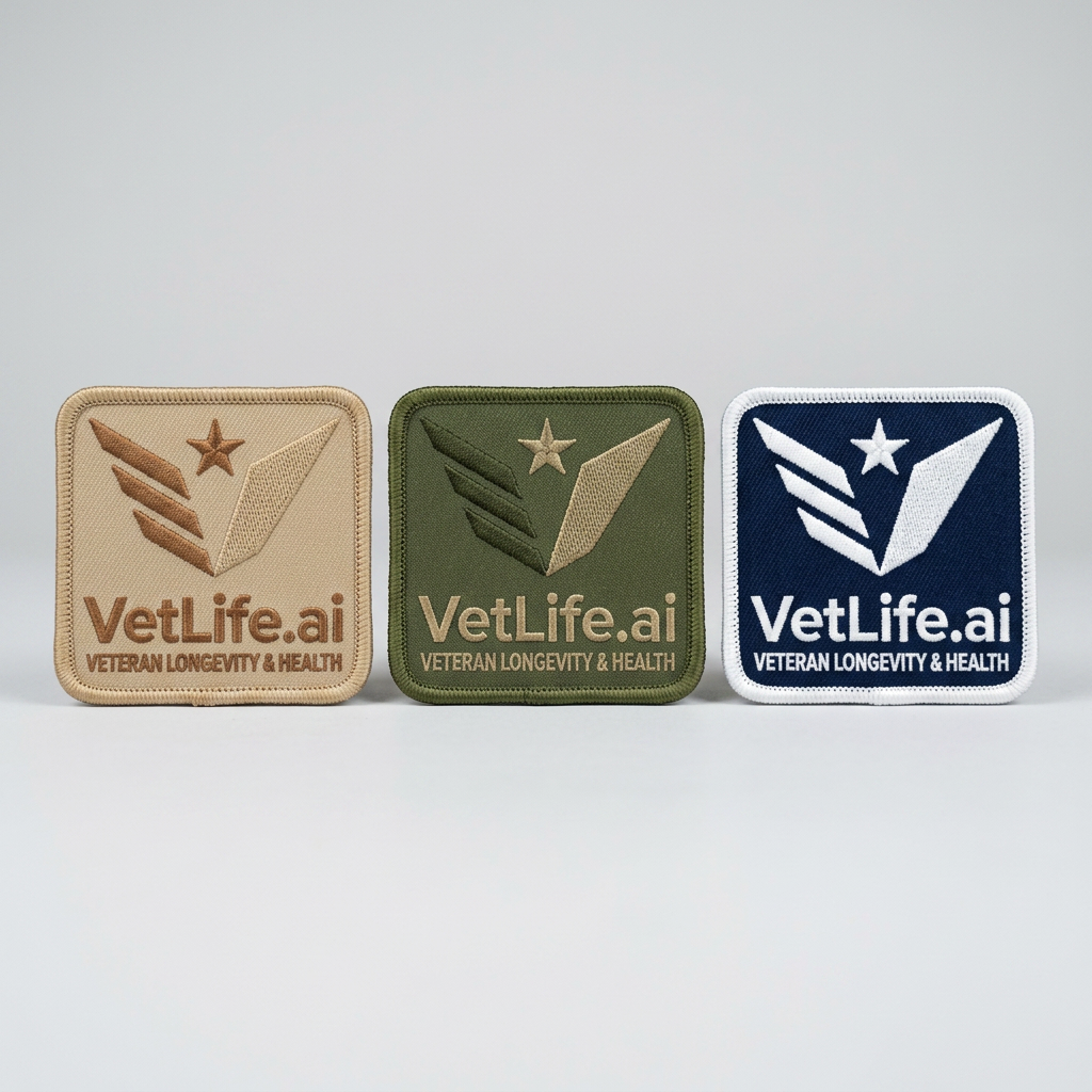 Colorway Patch Set — VetLife.ai branded accessories