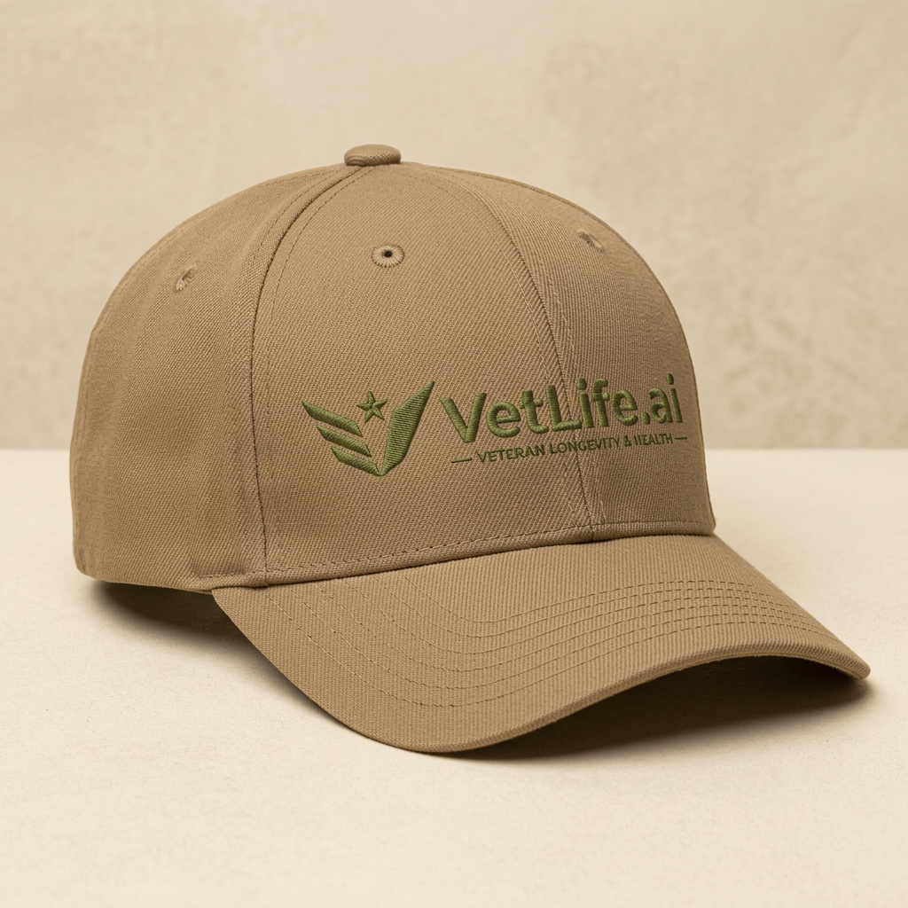 Trident Cap — VetLife.ai branded apparel