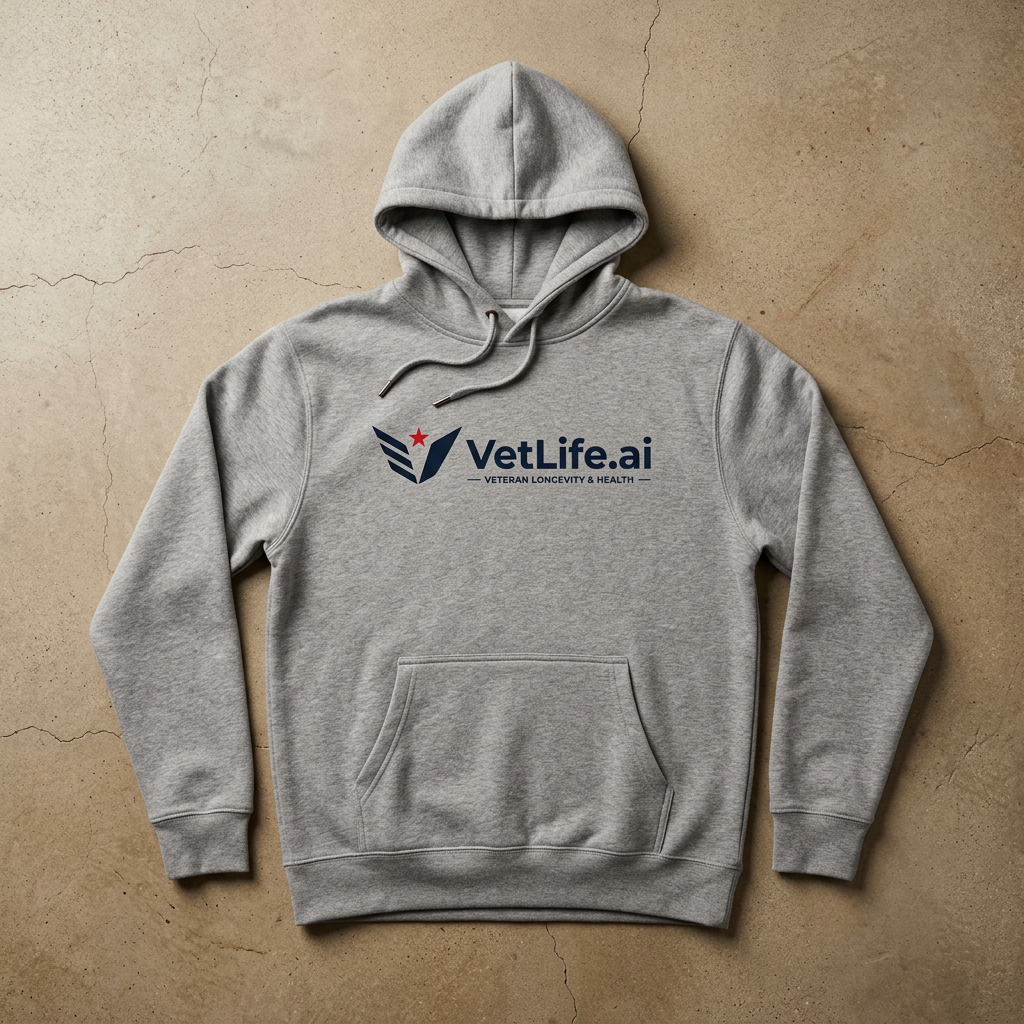Longevity Hoodie — VetLife.ai branded apparel
