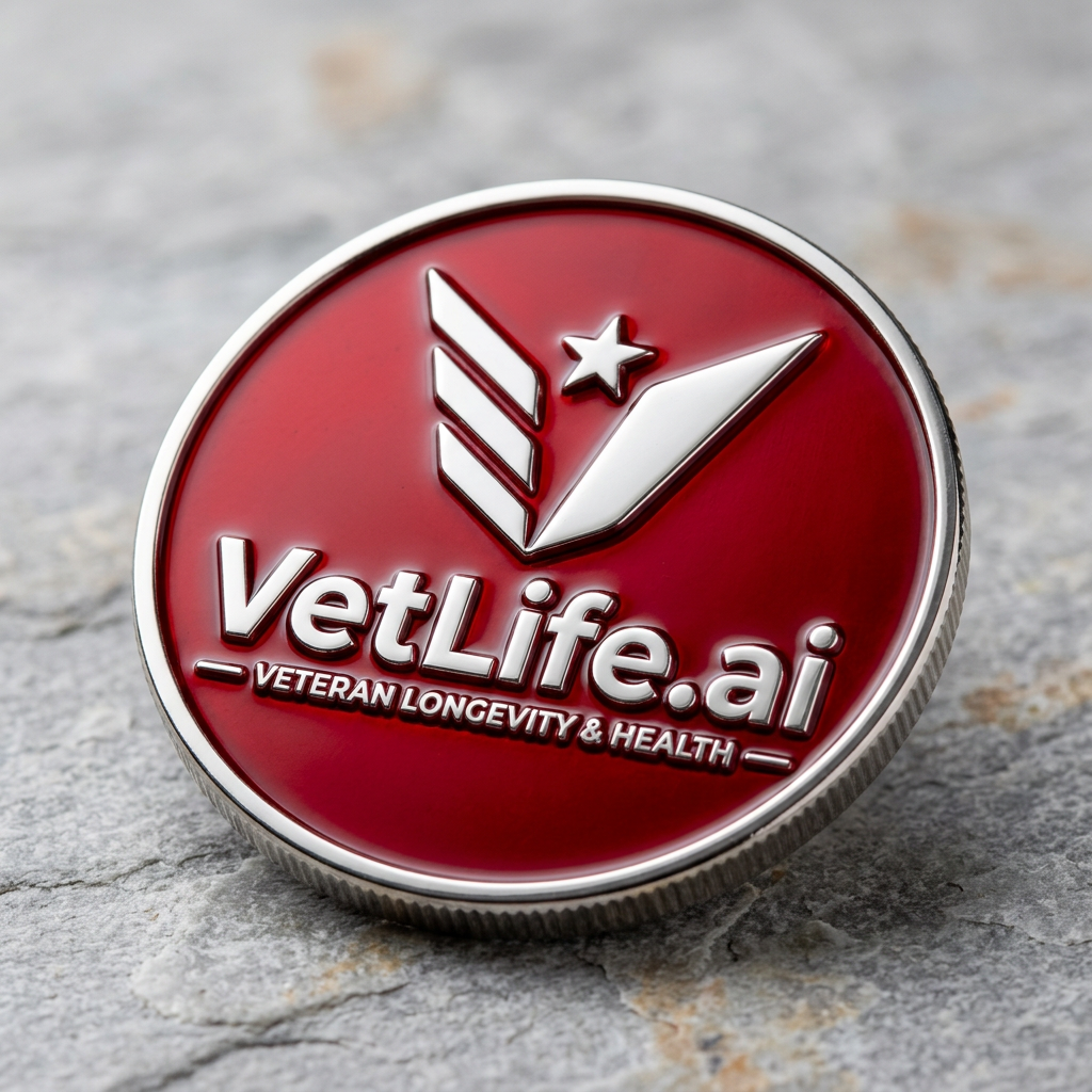 VetLife Challenge Coin — VetLife.ai branded accessories
